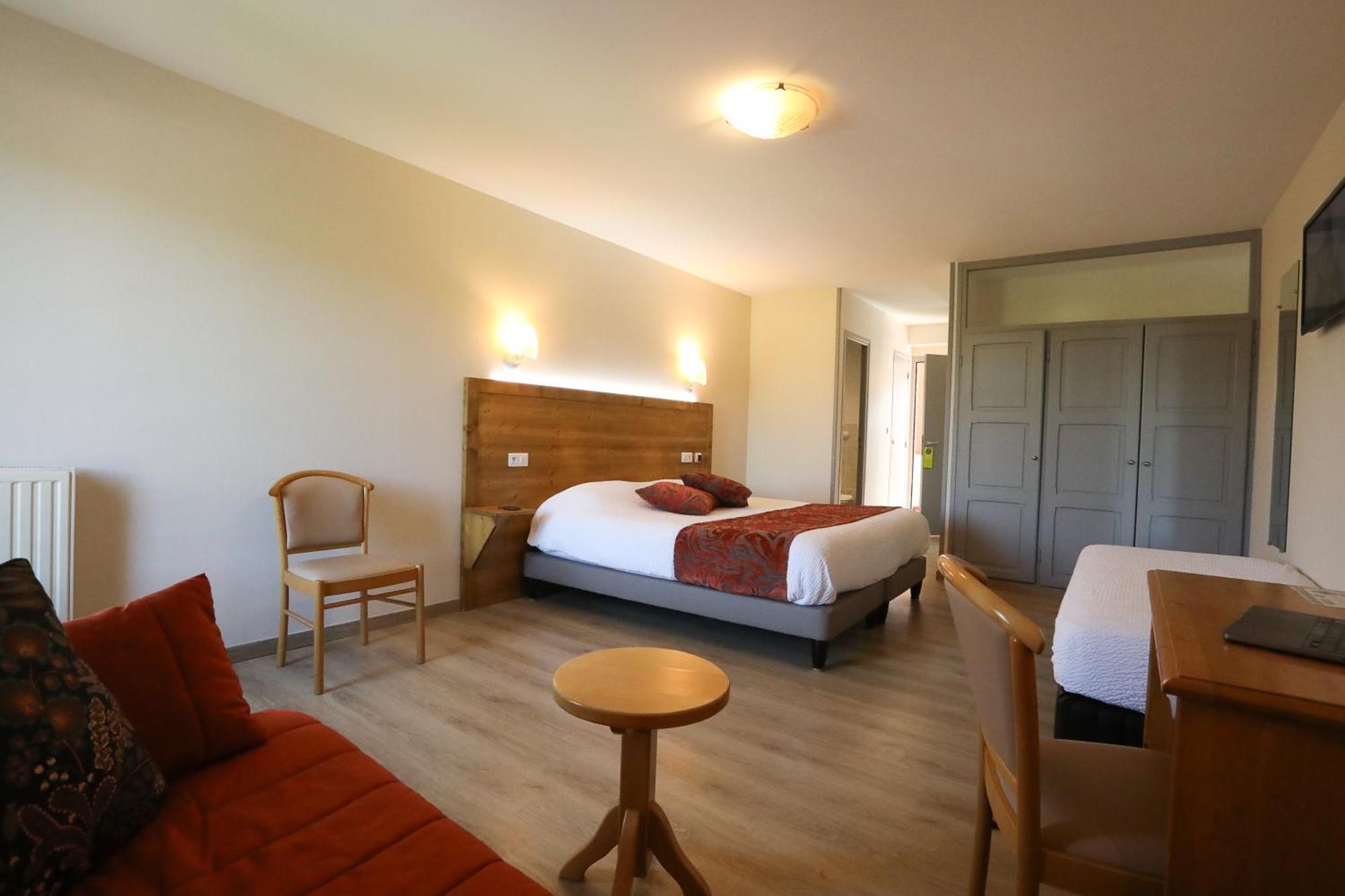 Logis Hotel Spa Restaurant Le Provence Lanarce Luaran gambar