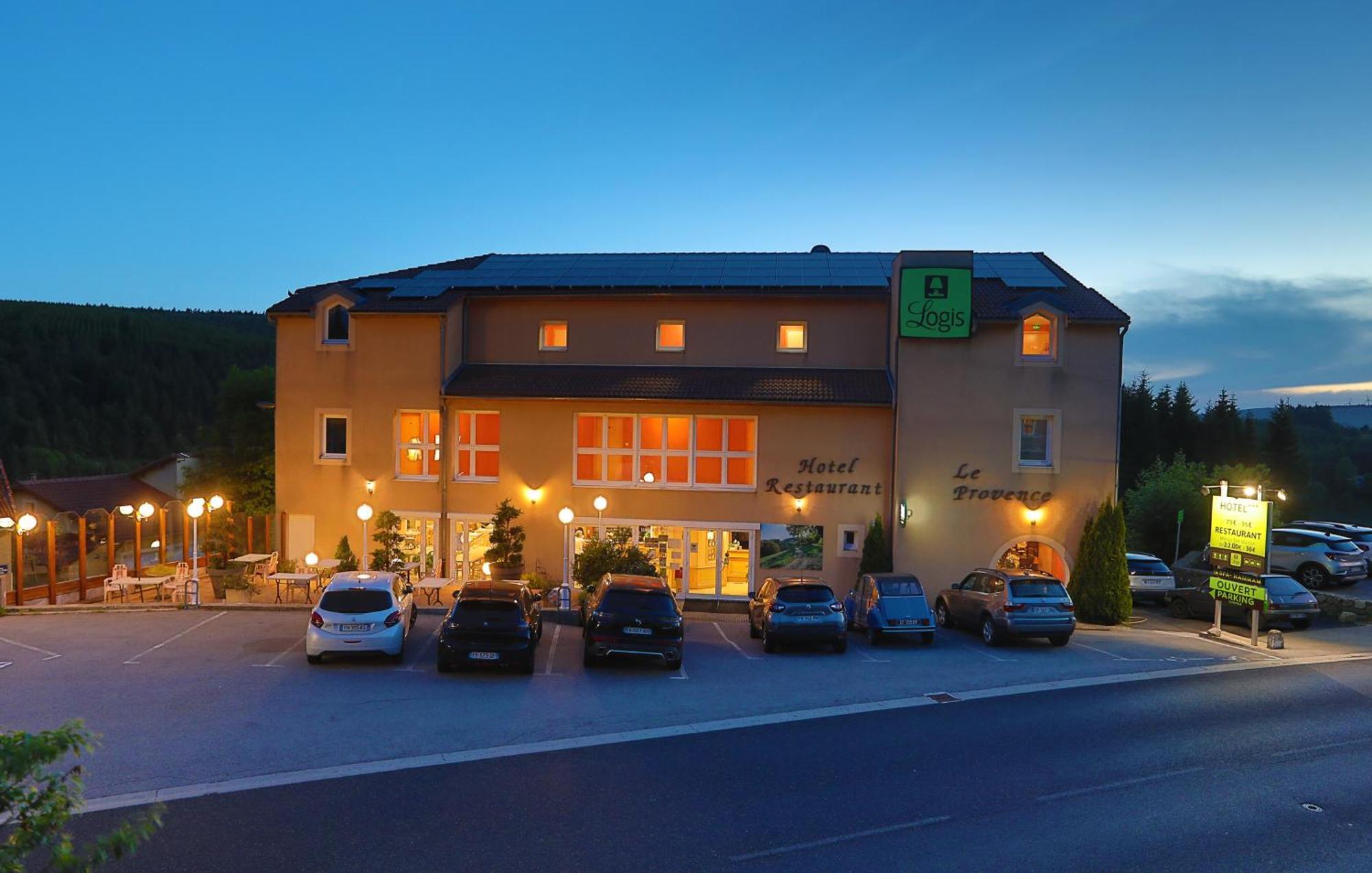 Logis Hotel Spa Restaurant Le Provence Lanarce Luaran gambar
