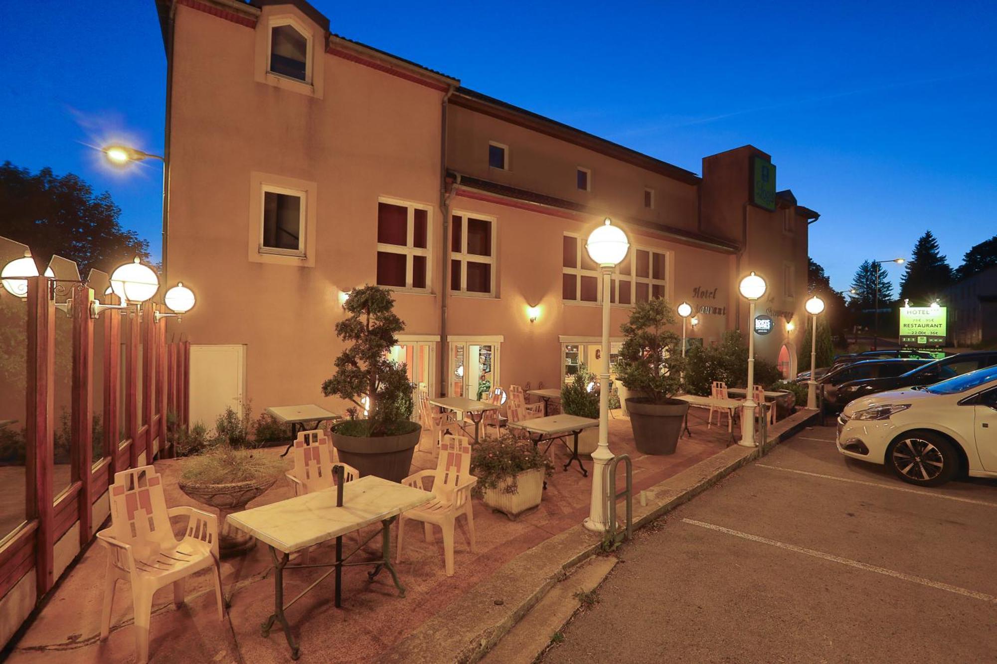Logis Hotel Spa Restaurant Le Provence Lanarce Luaran gambar