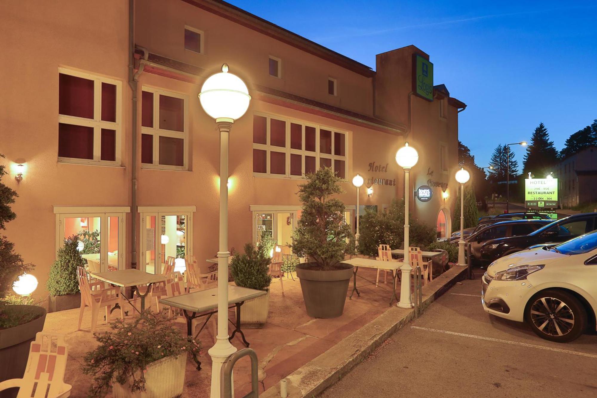Logis Hotel Spa Restaurant Le Provence Lanarce Luaran gambar