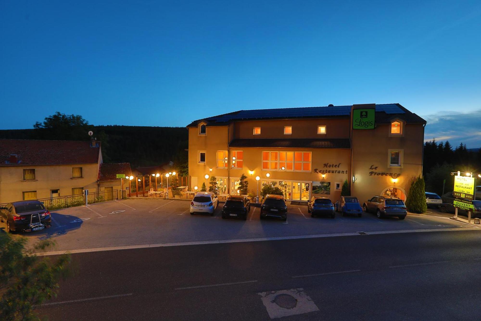 Logis Hotel Spa Restaurant Le Provence Lanarce Luaran gambar