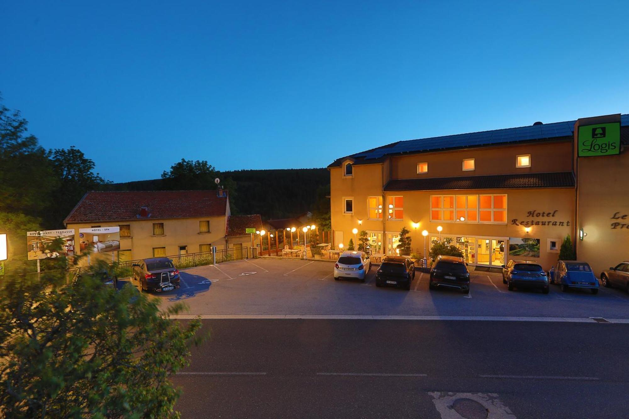 Logis Hotel Spa Restaurant Le Provence Lanarce Luaran gambar