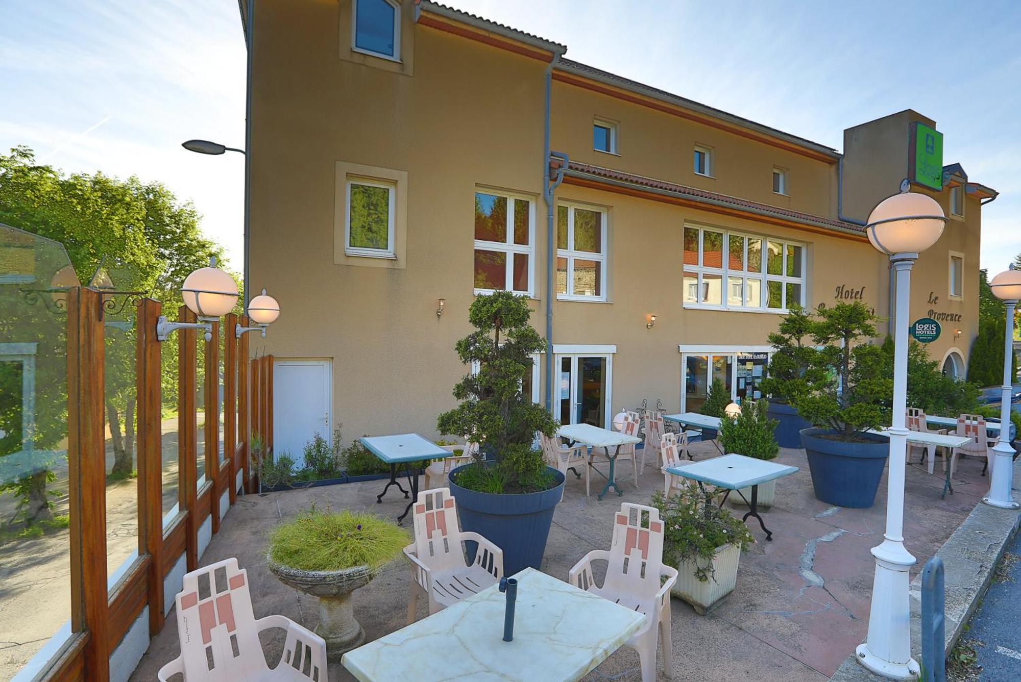 Logis Hotel Spa Restaurant Le Provence Lanarce Luaran gambar